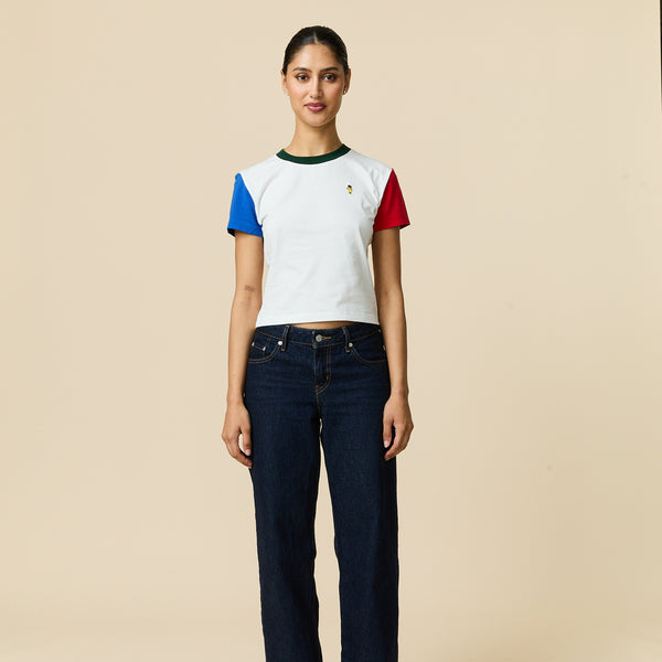 Rowing Blazers Women's Cotton Giddyup Pooh Tee White