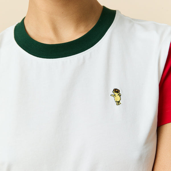 Rowing Blazers Women's Cotton Giddyup Pooh Tee White