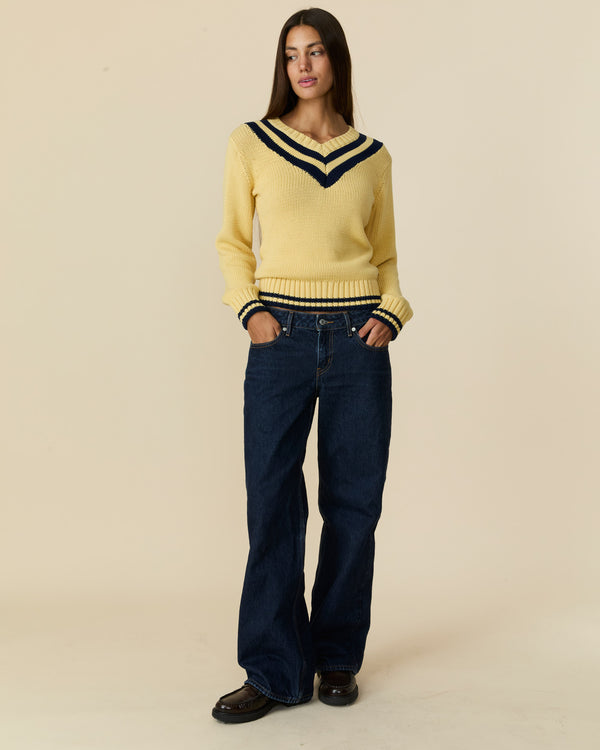 Rowing Blazers Women's Cotton University V-Neck Sweater