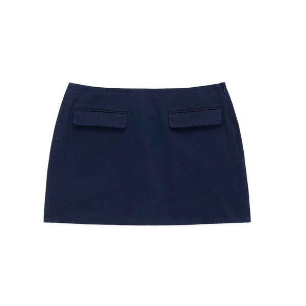 rowing blazers Women's Garment Dyed Canvas Mini Skirt Navy