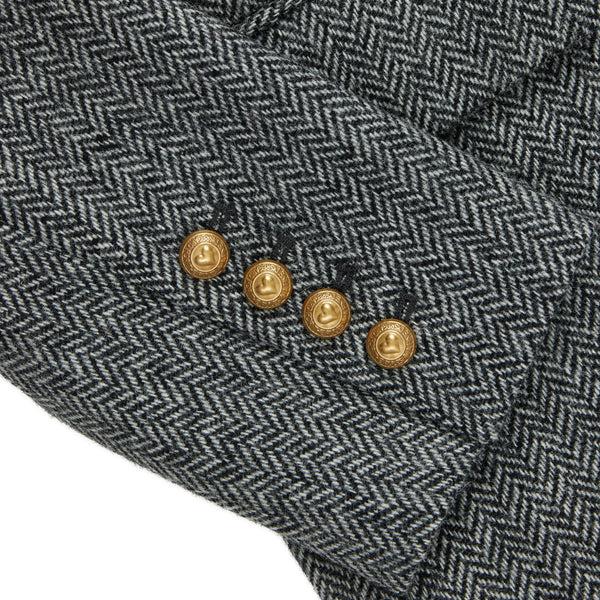 Rowing Blazers Women's Herringbone Diana Blazer Charcoal