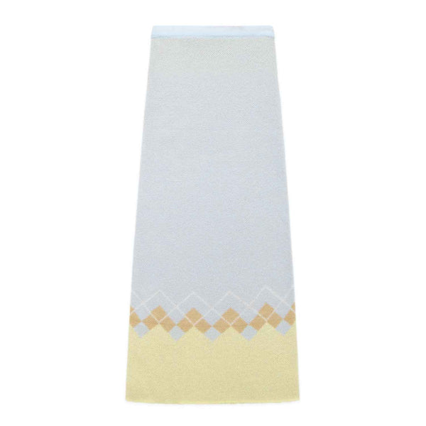 rowing blazers Women's Mohair Argyle Maxi Skirt Mohair Blend