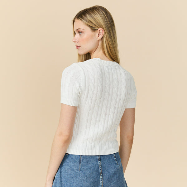 Rowing Blazers Women's Mommy's Little Meatball Sweater Tee White