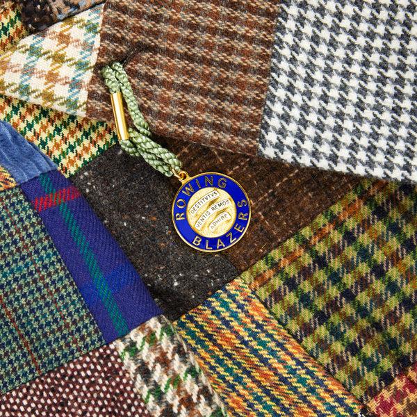 Rowing Blazers Women's Patchwork Tweed Diana Jacket