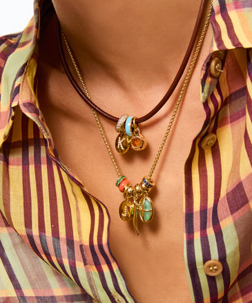 Roxanne Assoulin A Little Bit Of Everything Charm Necklace