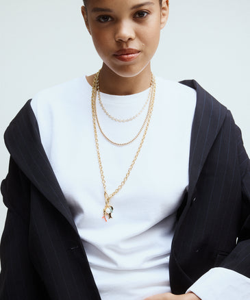 Roxanne Assoulin Gold Baby Bead Necklace