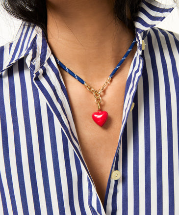 Roxanne Assoulin The Happy Cord Charm Necklace