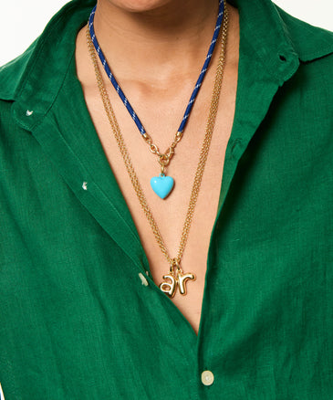 Roxanne Assoulin The Happy Cord Charm Necklace