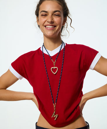 roxanne assoulin The Happy Cord Charm Necklace