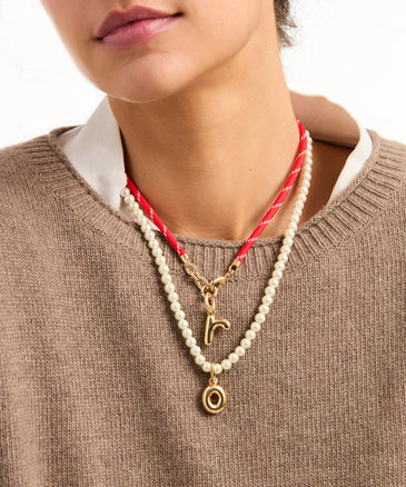 Roxanne Assoulin The Happy Cord Charm Necklace Duo