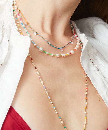 Roxanne Assoulin The Happy Pearl Necklace