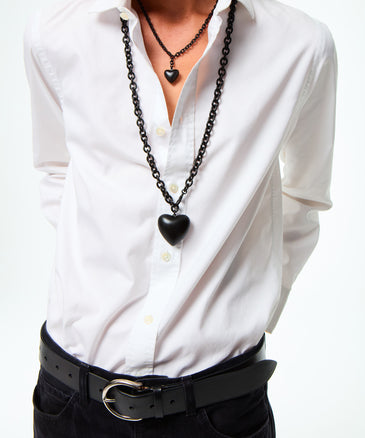 roxanne assoulin The Mini Puffy Heart Necklace