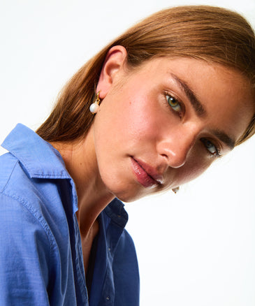 roxanne assoulin The Pearl Drop Earrings