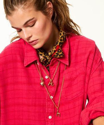 Roxanne Assoulin The Puffy Initial Necklace
