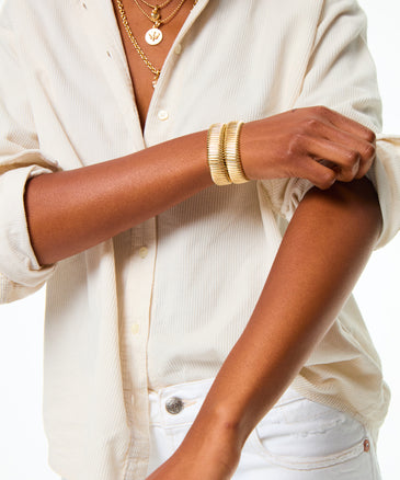 roxanne assoulin The Rolling Bracelet in Gold