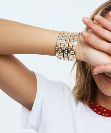 Roxanne Assoulin Twinkle Twinkle Bracelets In Gold