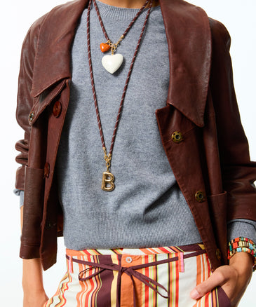 Roxanne Assoulin The Long Happy Cord Charm Necklace