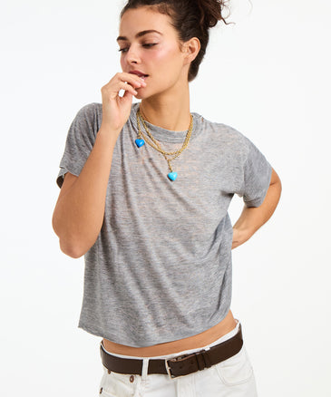 Roxanne Assoulin The Mini Puffy Heart Charm Necklace