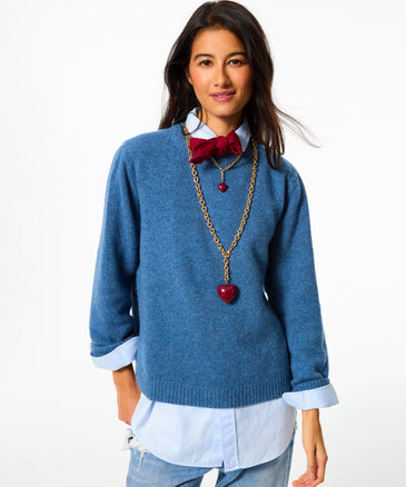 roxanne assoulin The Mini Puffy Heart Charm Necklace