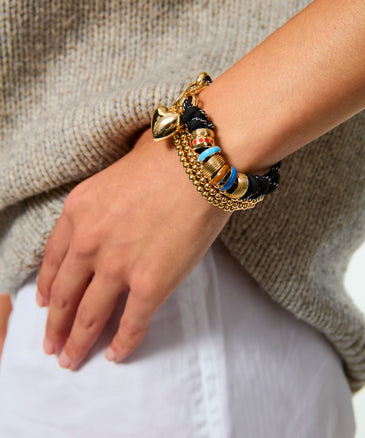 roxanne assoulin The Super Size Happy Cord Bracelet