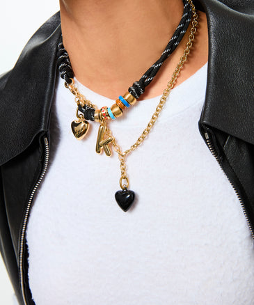 roxanne assoulin The Super Size Happy Cord Necklace