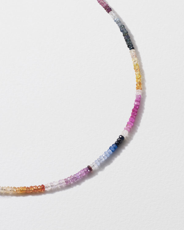 Roxanne First Graduated Rainbow Sapphire Beaded Bracelet