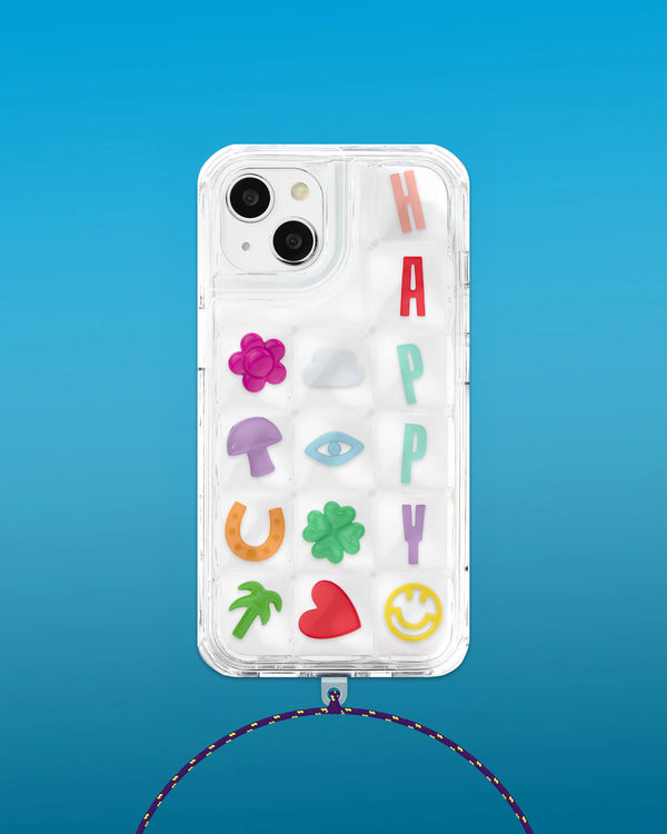 Roxanne First 'Happy' Charm IPhone Case - Limited Edition