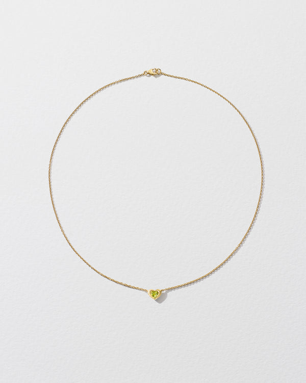 Roxanne First Mini Peridot True Love Pendant Necklace