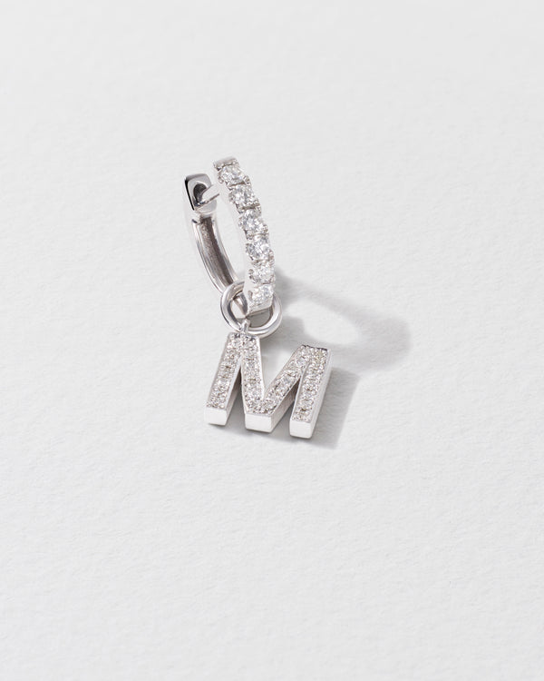 Roxanne First Personalised Diamond Letter Earring Charm