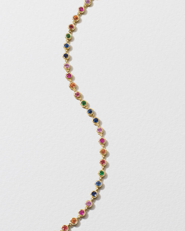 Roxanne First Rainbow Sapphire Super Skittle Bracelet