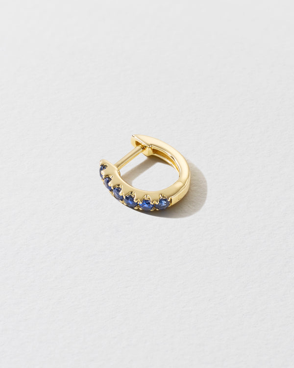 Roxanne First Blue Sapphire Huggie Earring