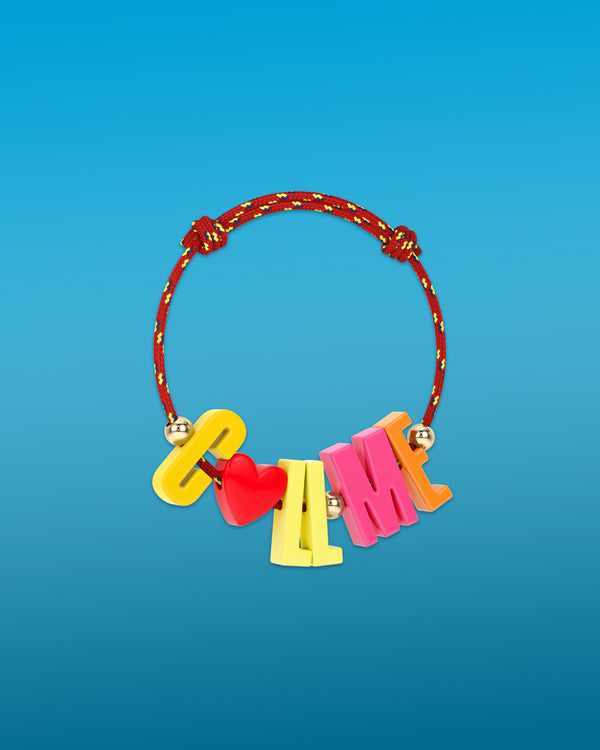 Roxanne First 'Call Me' Cord Bracelet