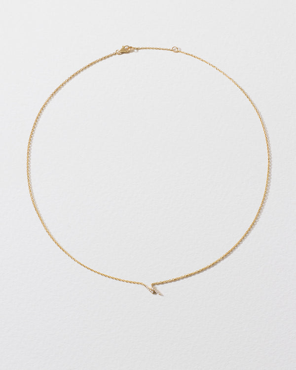 Roxanne First Diamond Lightning Bolt Icon Necklace