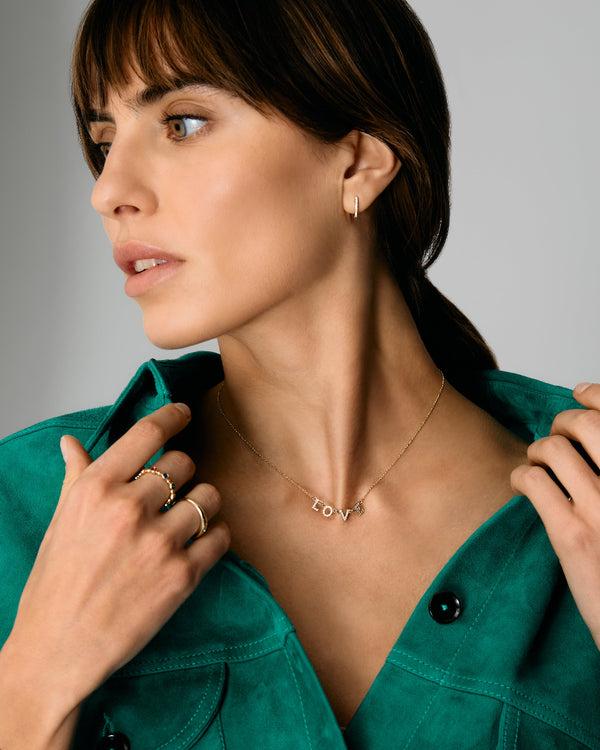 Roxanne First Diamond 'Love' Necklace