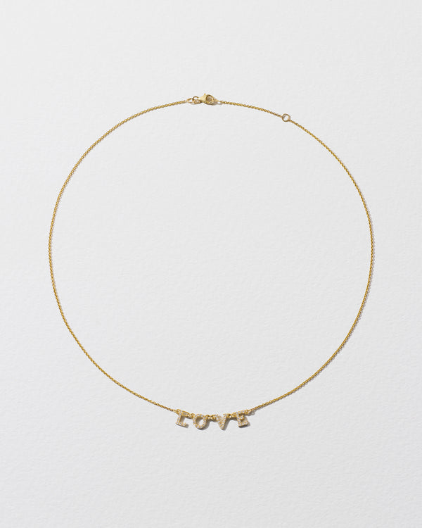 Roxanne First Diamond 'Love' Necklace