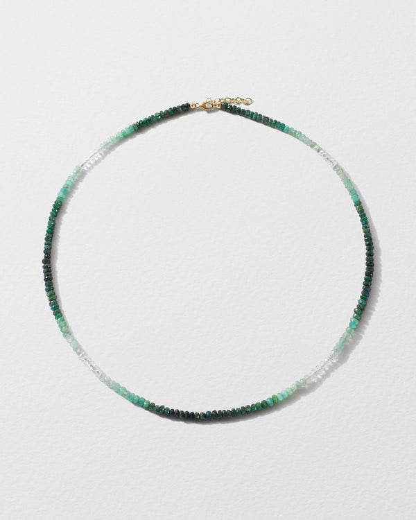 Roxanne First Graduated Emerald Beaded Necklace