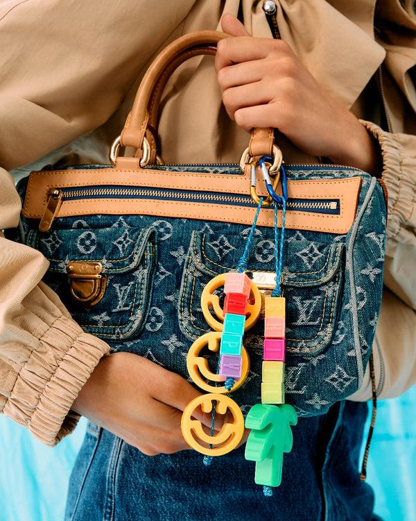 Roxanne First 'Happy' Cord Bag Charm