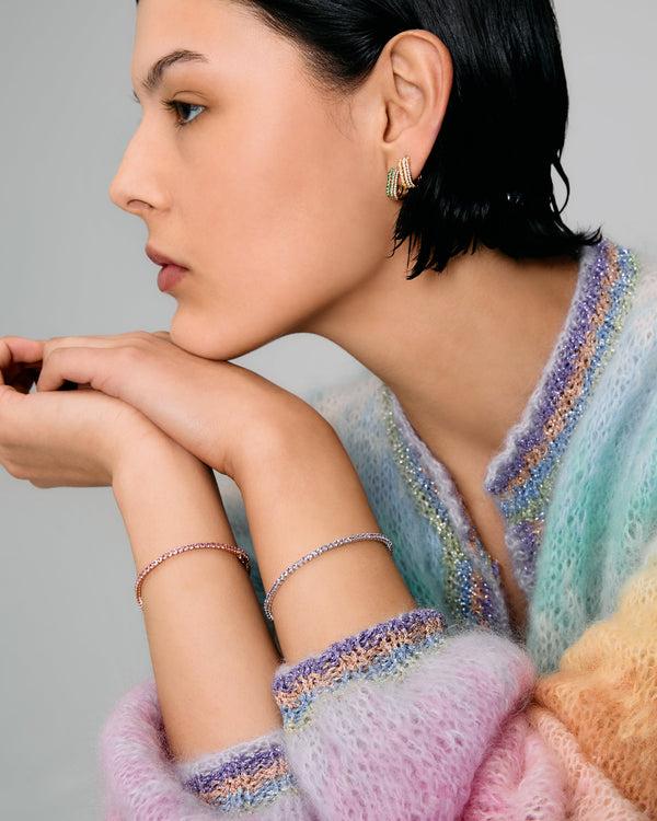 Roxanne First Lilac Sapphire Tennis Bracelet