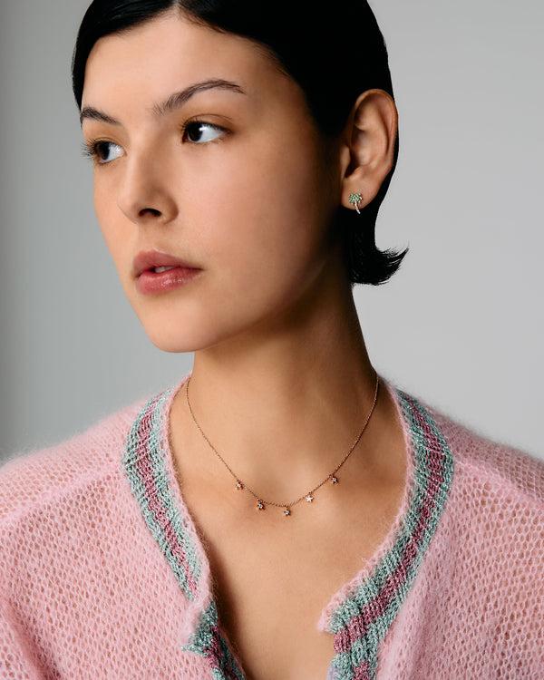 Roxanne First Mini Diamond Stars Necklace