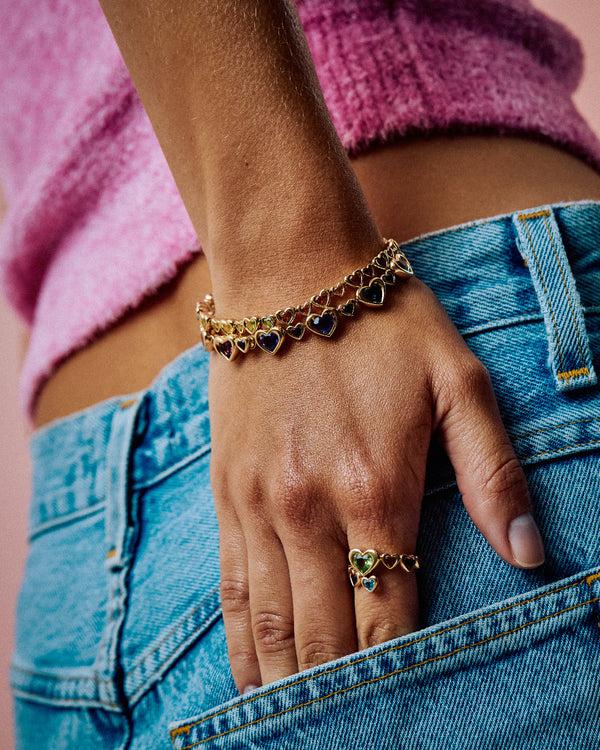 Roxanne First Mini Heart 2 Heart Bracelet