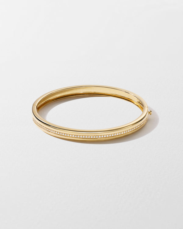 roxanne first Pavé Diamond Bangle Bracelet