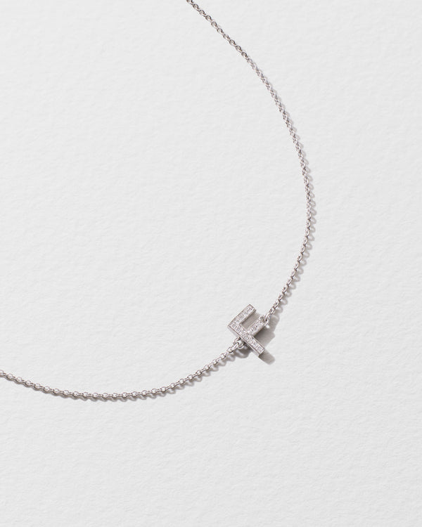 Roxanne First Personalised Diamond Letter Bracelet