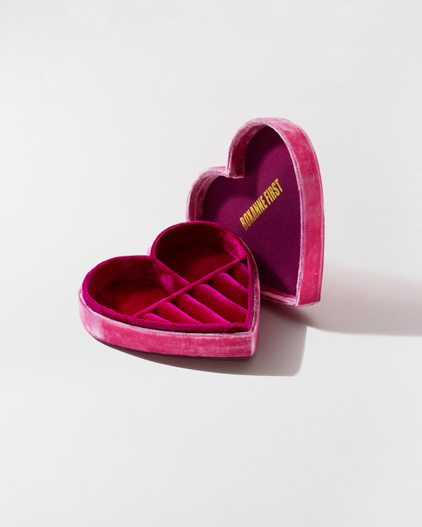 Roxanne First Pink Heart Jewellery Box