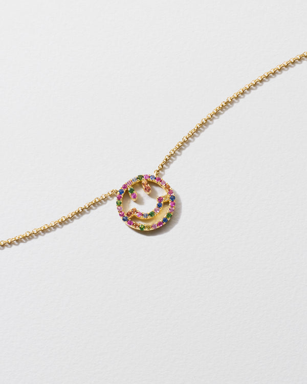 roxanne first Rainbow Have A Nice Day Necklace
