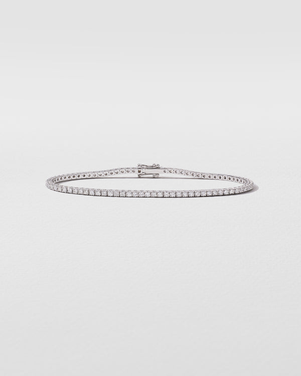roxanne first Slim Diamond Tennis Bracelet