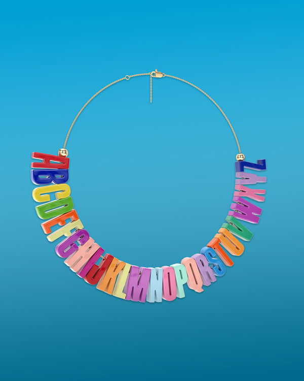 Roxanne First The Alphabet Chain Necklace