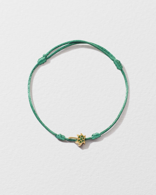 roxanne first Tsavorite Palm Tree String Bracelet