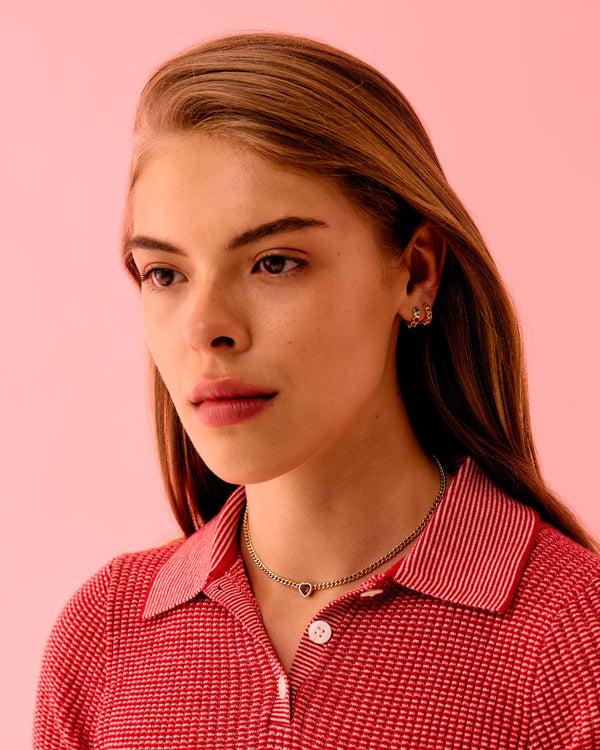 Roxanne First Super Duper Tourmaline Heart Necklace