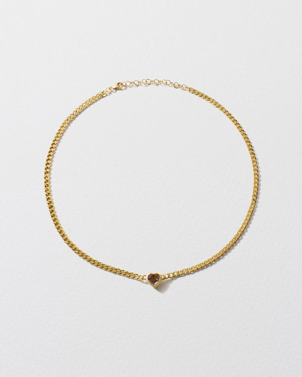 Roxanne First Super Duper Tourmaline Heart Necklace