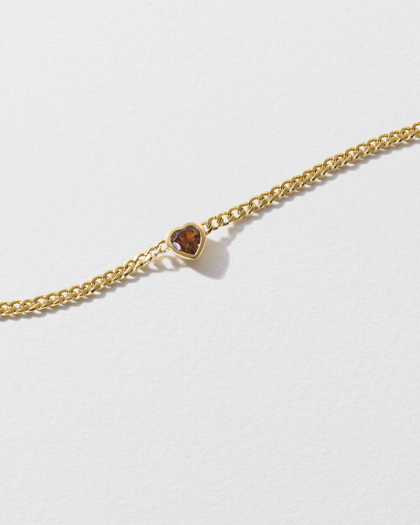 roxanne first Super Duper Tourmaline Heart Necklace